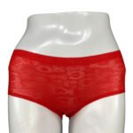 Crimson Elegance Free Size Panty