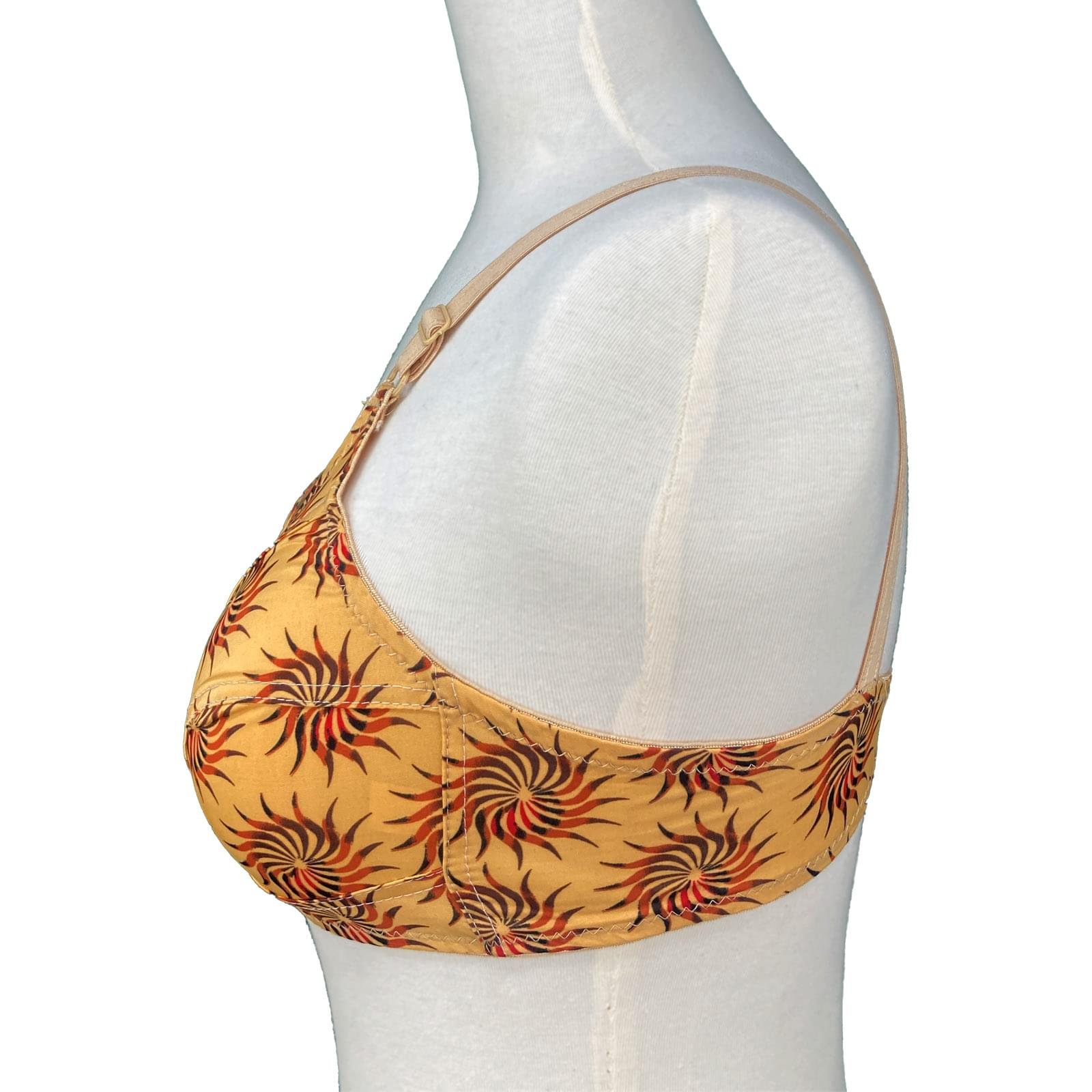 Golden Glow Breathable Bra