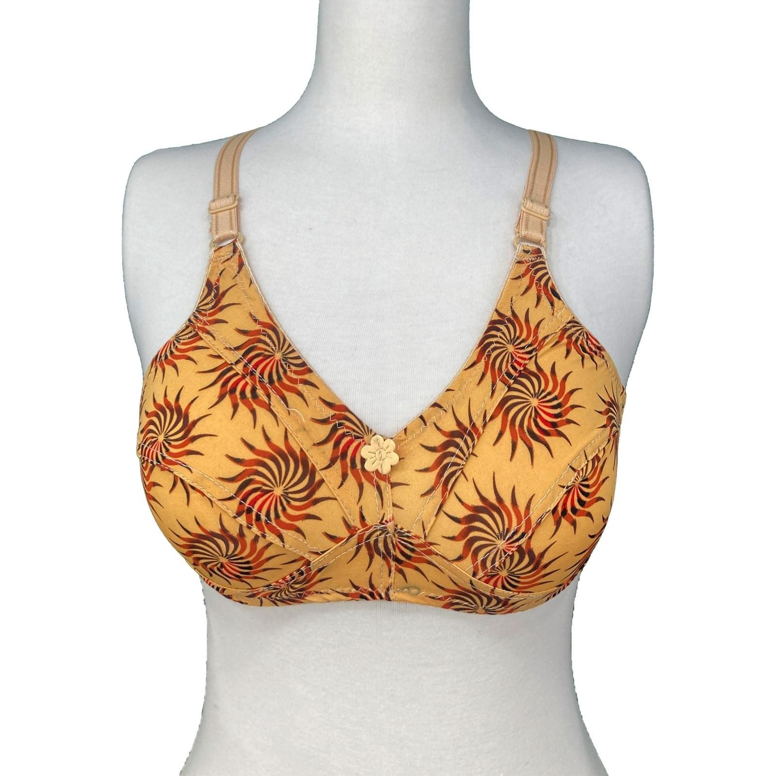 Golden Glow Breathable Bra